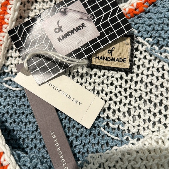 BNWT Anthropologie X Of Handmade Feather Vest - Picture 5 of 7